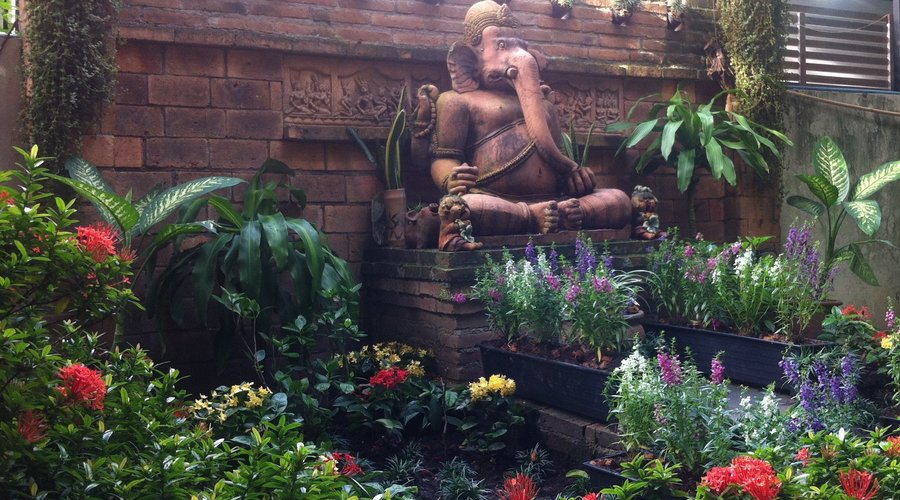 Peaceful garden