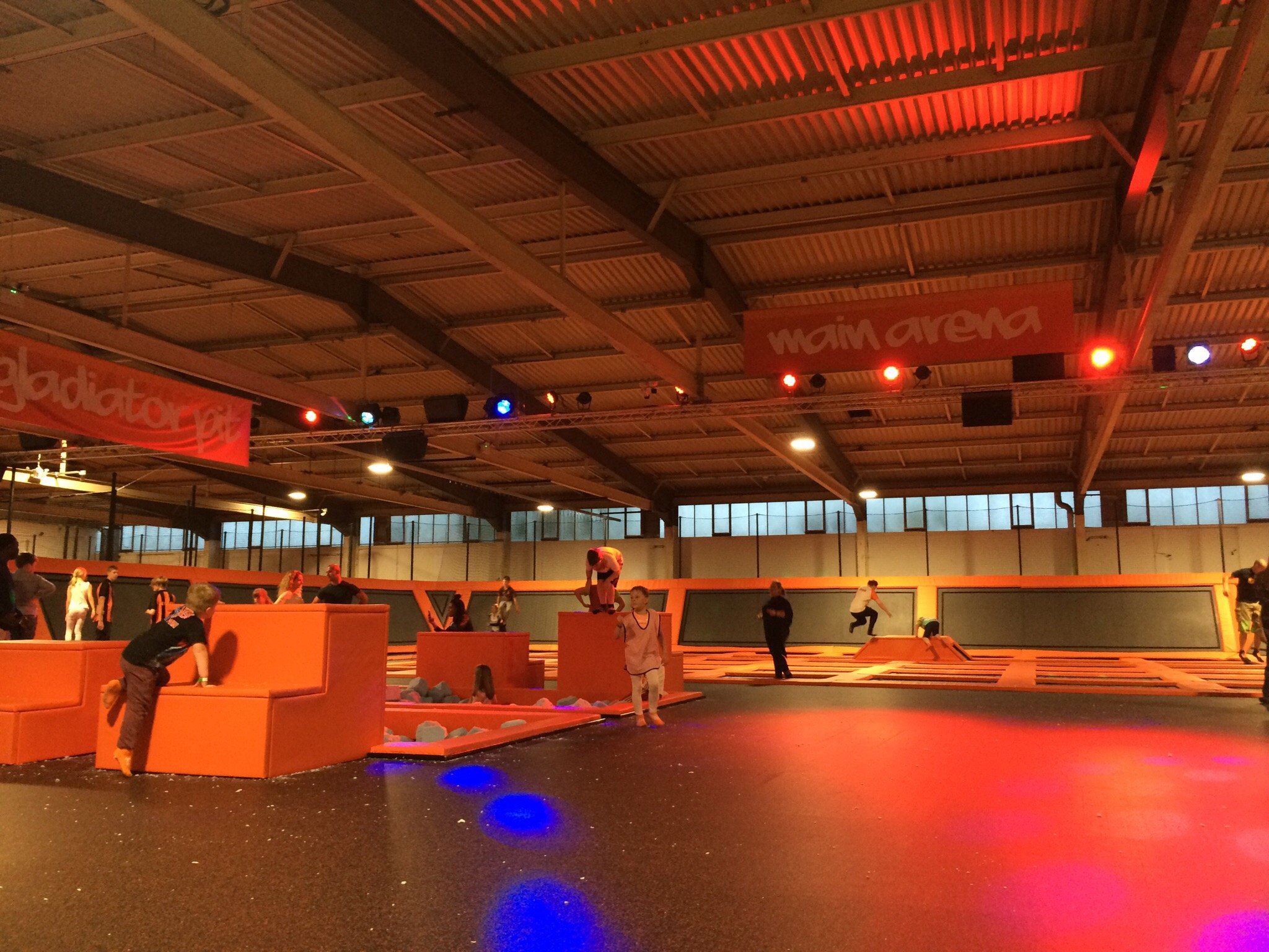 Bounce indoor trampoline on sale park