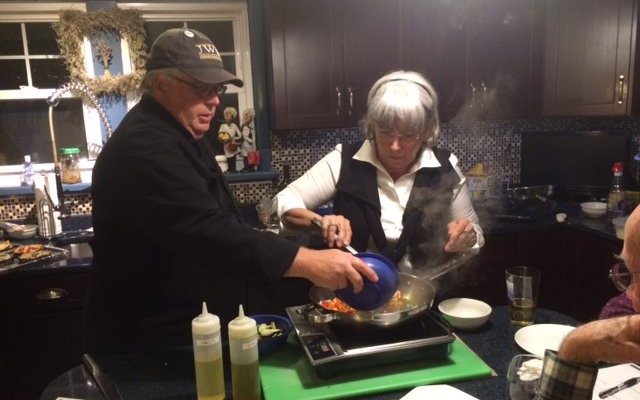 Stir Frying Vegetables