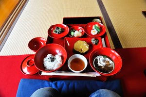 旅行者の写真