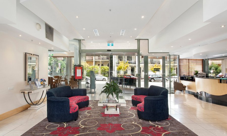 The hotel is situated on the iconic tram line for easy transport around Melbourne