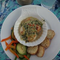 Scallops Rockefeller, I know of no words that express just how much I enjoyed this dish