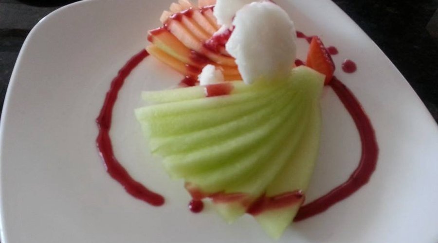 Duo Of Melon With Lemon Sorbet