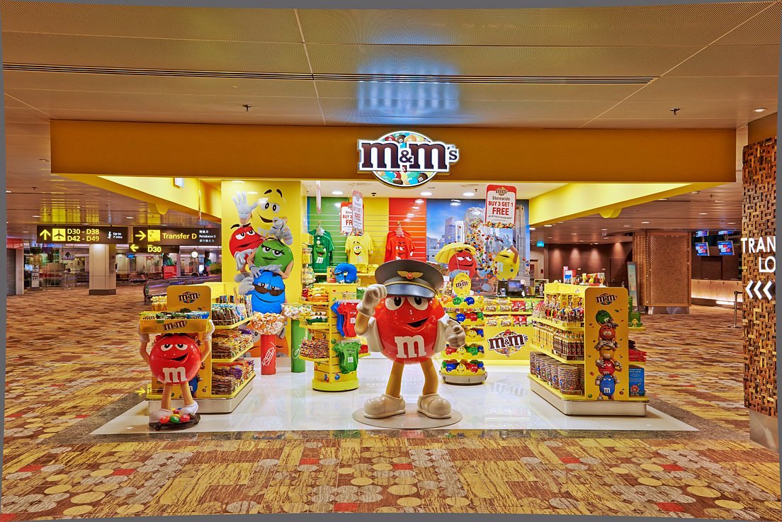 M&MS shop NY.