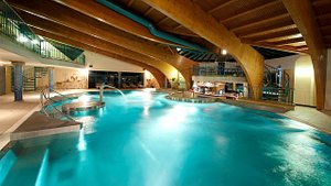 Hotel AquaCity Mountain View in Poprad, image may contain: Pool, Water, Resort, Hotel