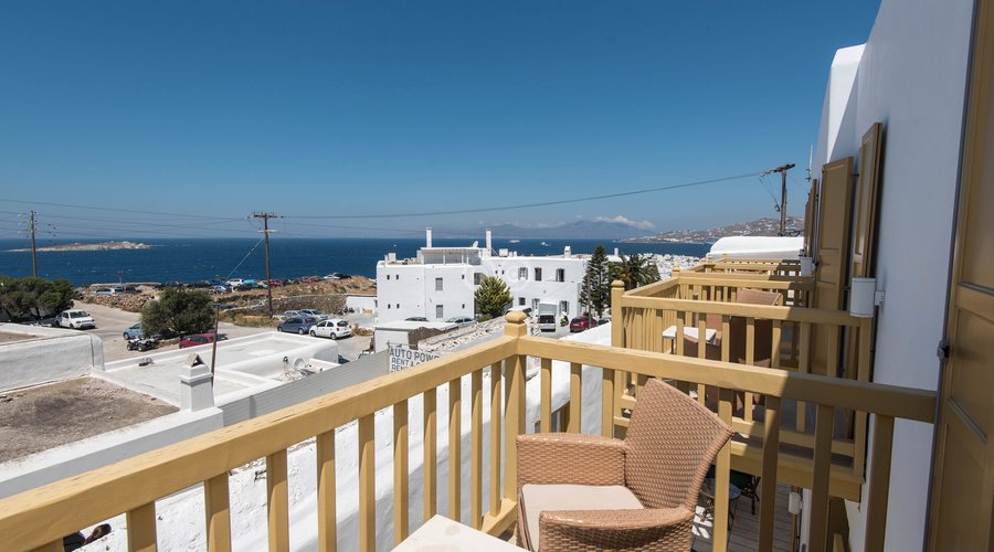 The Twin Room at the Despotiko Hotel Mykonos