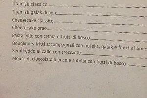 Menù