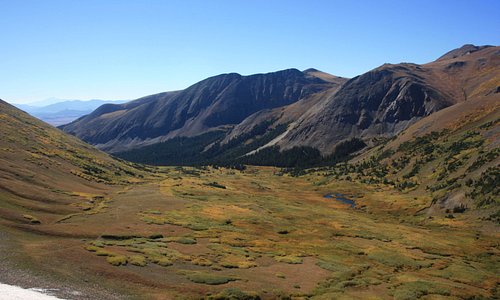 View of French Creek Valley from the Pass
