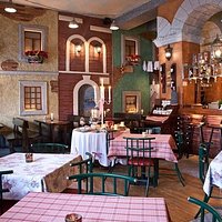 Very cute interior design..it looks like you are on small italian square