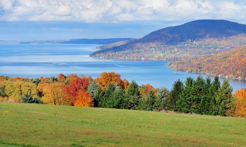 Fall Foliage - County Road 12, Naples, NY