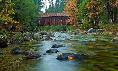 Located inside Yosemite National Park, Wawona is a private annex within the National Park and is