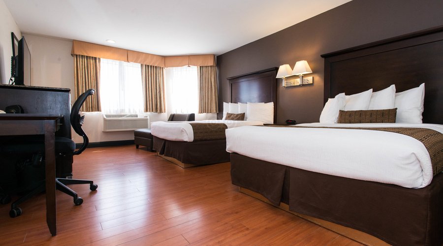 The Double Queen Room at the BEST WESTERN PLUS Dragon Gate Inn