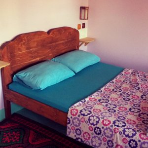 Lovely decorated double-bedroom