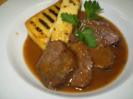 Brasato with polenta