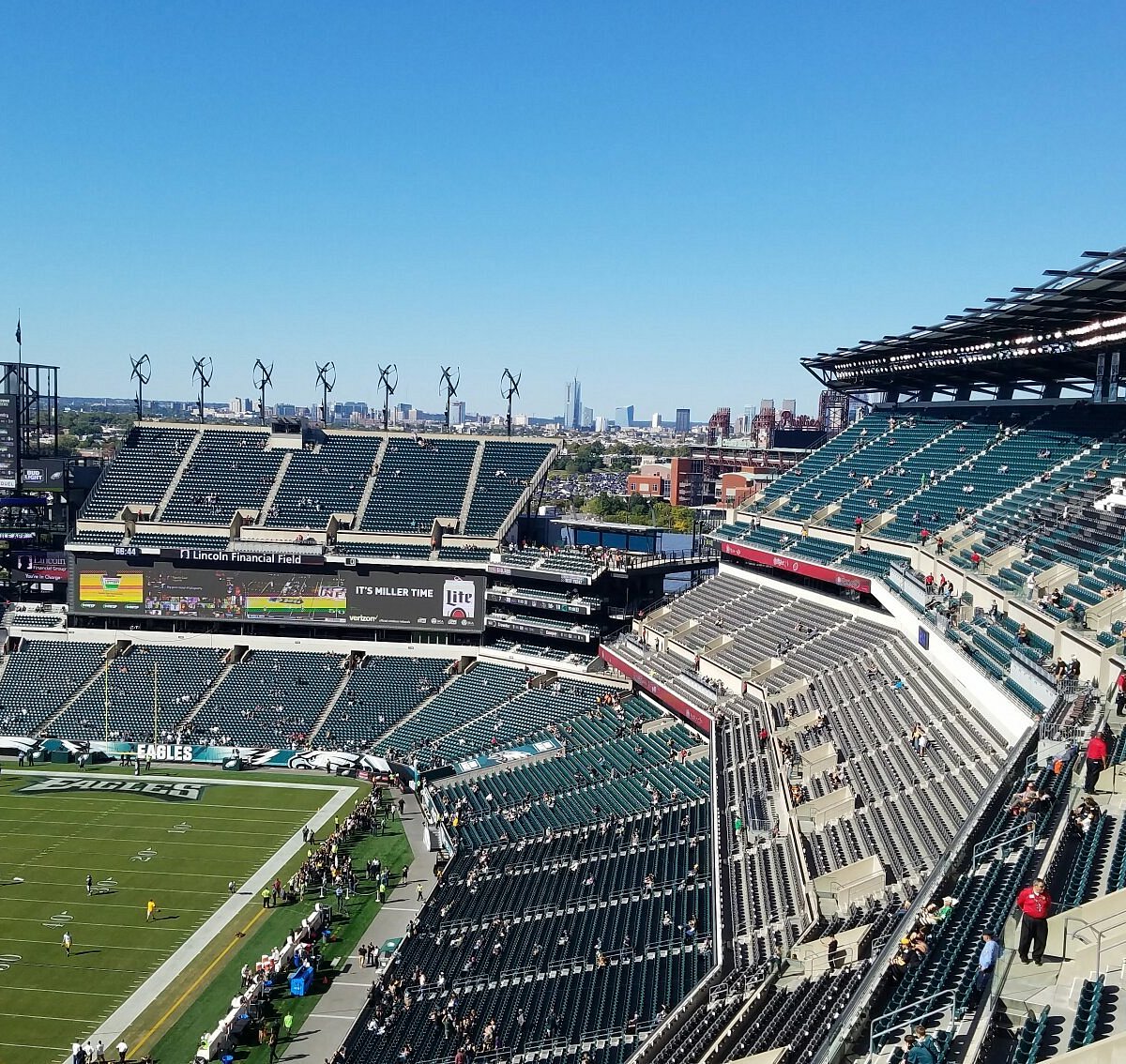 Breakdown Of The Lincoln Financial Field Seating Chart