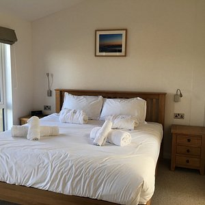 Very comfy bed and pillows.,dressing gowns and towels supplied