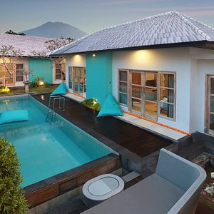 Akasa Villa Tulamben Bali, Deluxe Double and Twin Room, 6 bedroom villa with private pool
