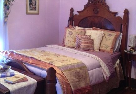 Lovely bedroom at the B&B