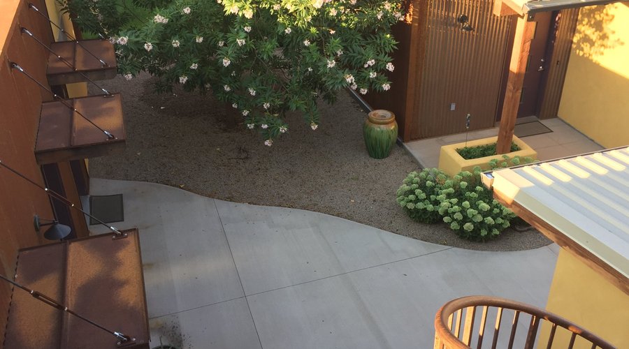 View of the Courtyard