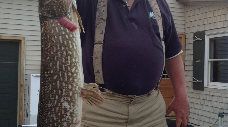Big pike at Holiday Harbor