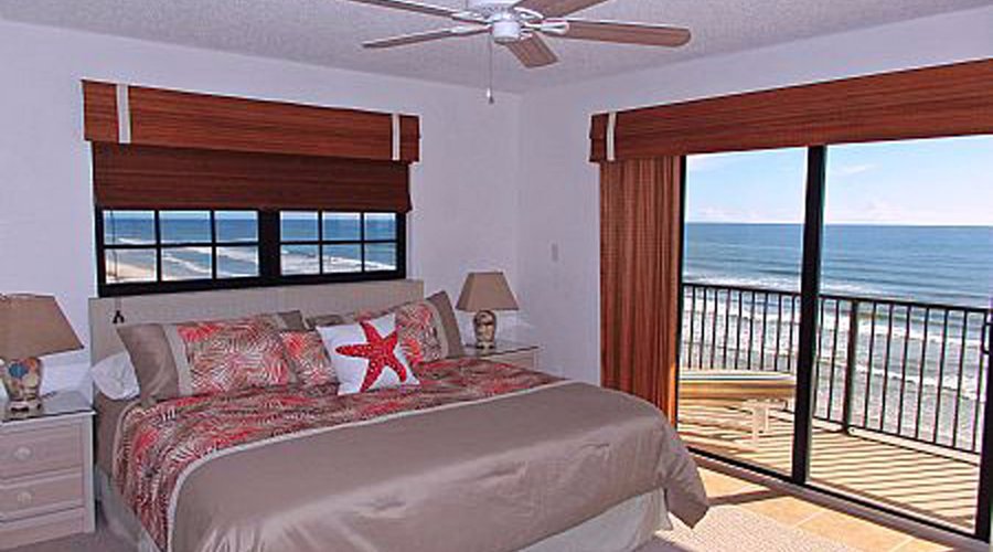 Master bedroom of unit 517