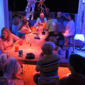 Complimentary "Sunset for the Fun Set"  hosted happy hour for hotel guests