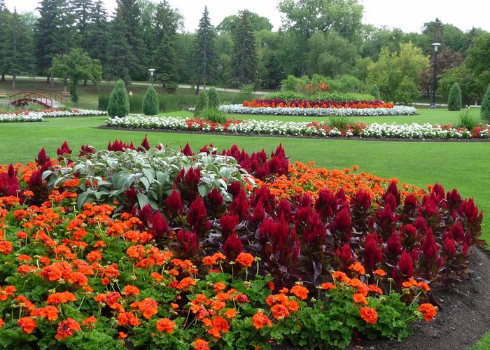 Kildonan Park Flower garden