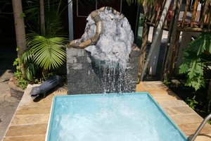 Piscina e praia