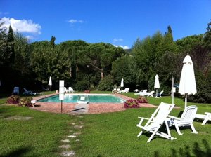 Pool och strand