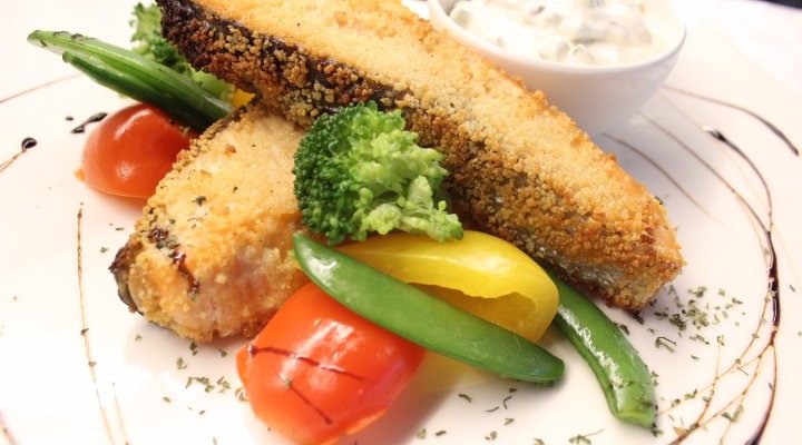 麥年香煎鮭魚 Seared Salmon