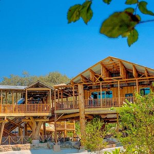 ghost tours in new braunfels The Resort At Schlitterbahn in New Braunfels, image may contain: Villa, Shelter, Resort, Waterfront