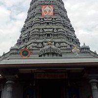 The Gopura of the shrine is constructed in a beautiful manner and has great visibility