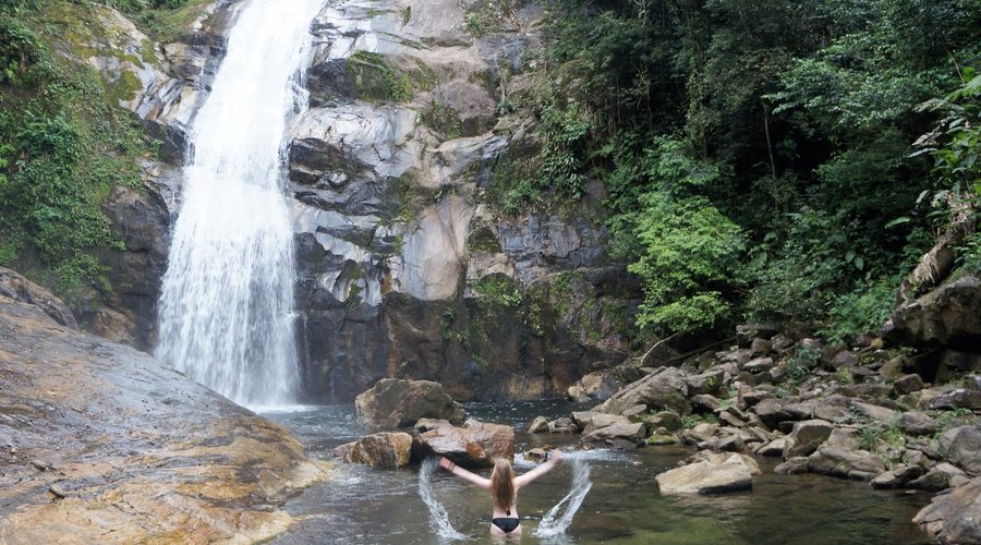 Pedra Lisa, der zweite Wasserfall