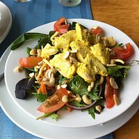 Moroccan chicken salad