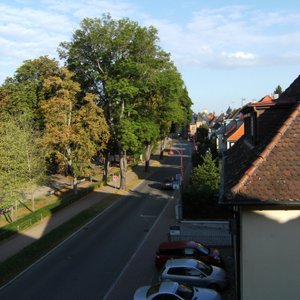 Widok z naszego balkoniku
