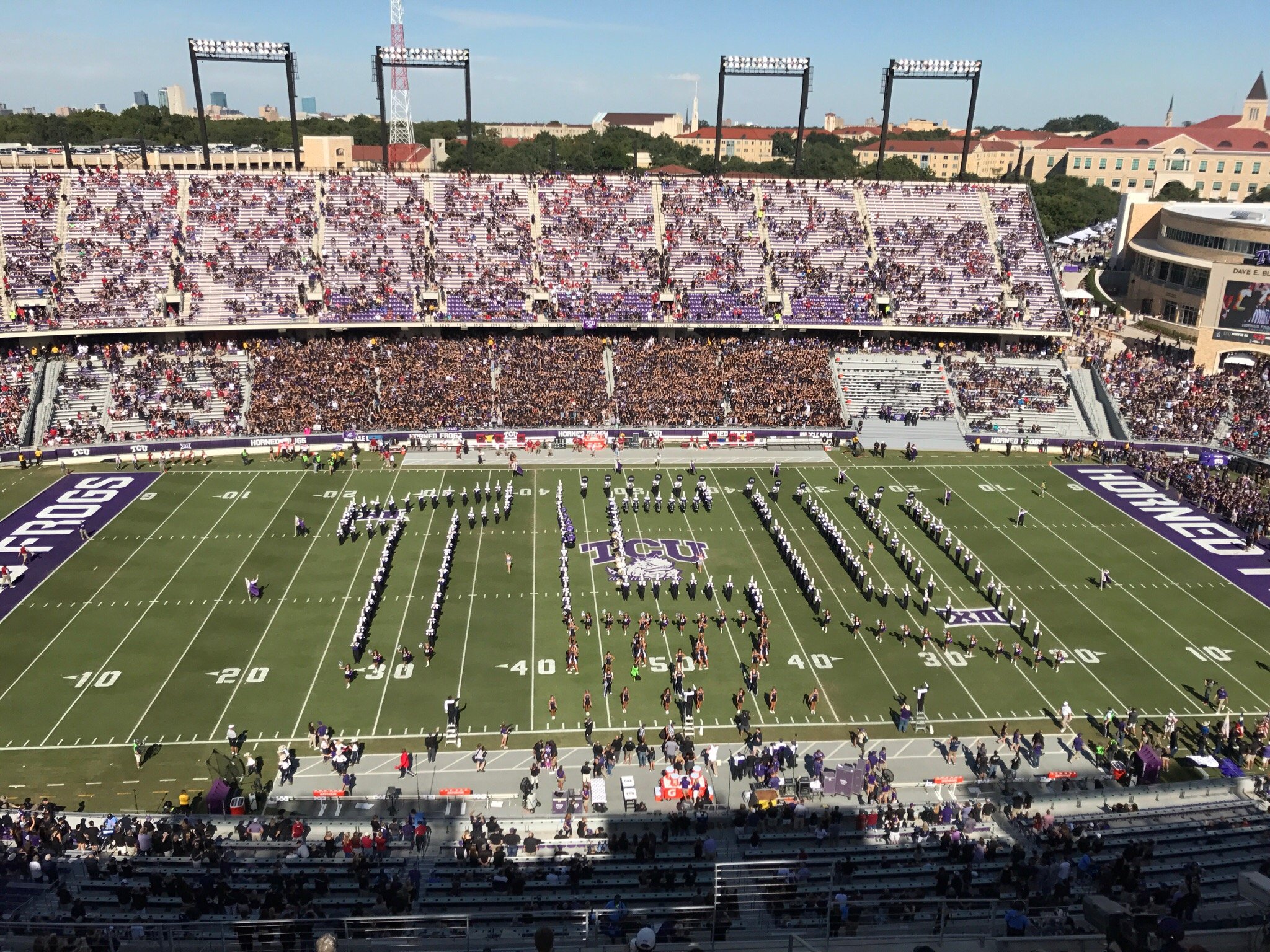 Tcu deals football stadium