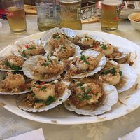 調理されたホタテ