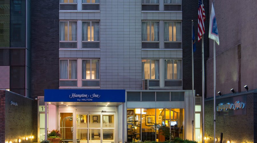 Hotel Exterior at Dusk