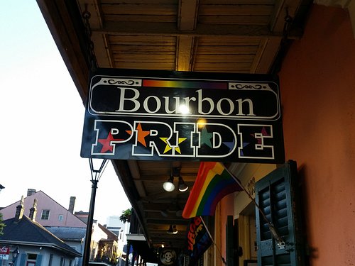 Souvenir shop with voodoo dolls, Bourbon Street, New Orleans