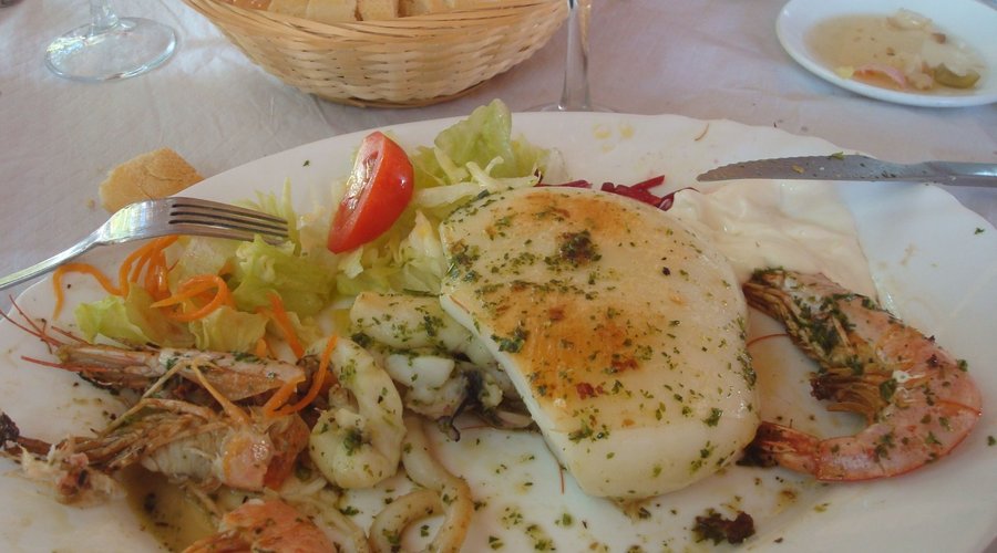 Calmar à la plancha