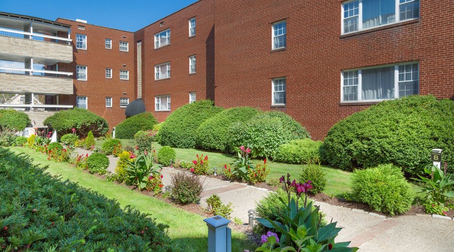 Several of our suites have balconies that overlook the main building courtyard.