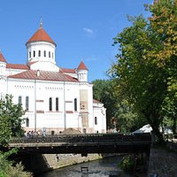 Ужупский мост и Успенский собор