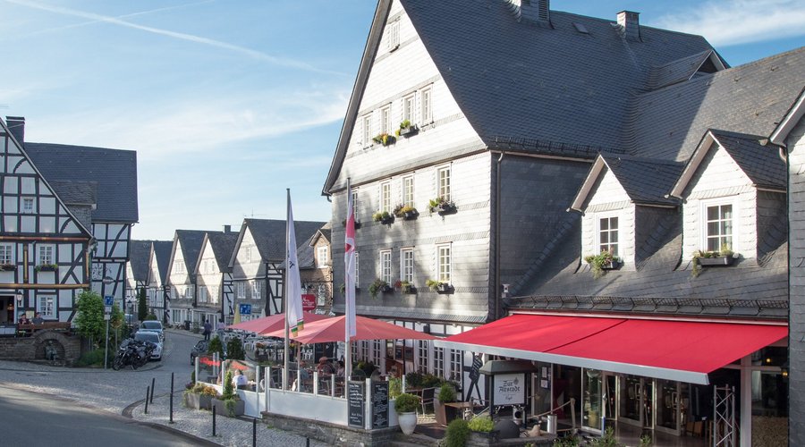 Hotel vor der Altstadt in Freudenberg