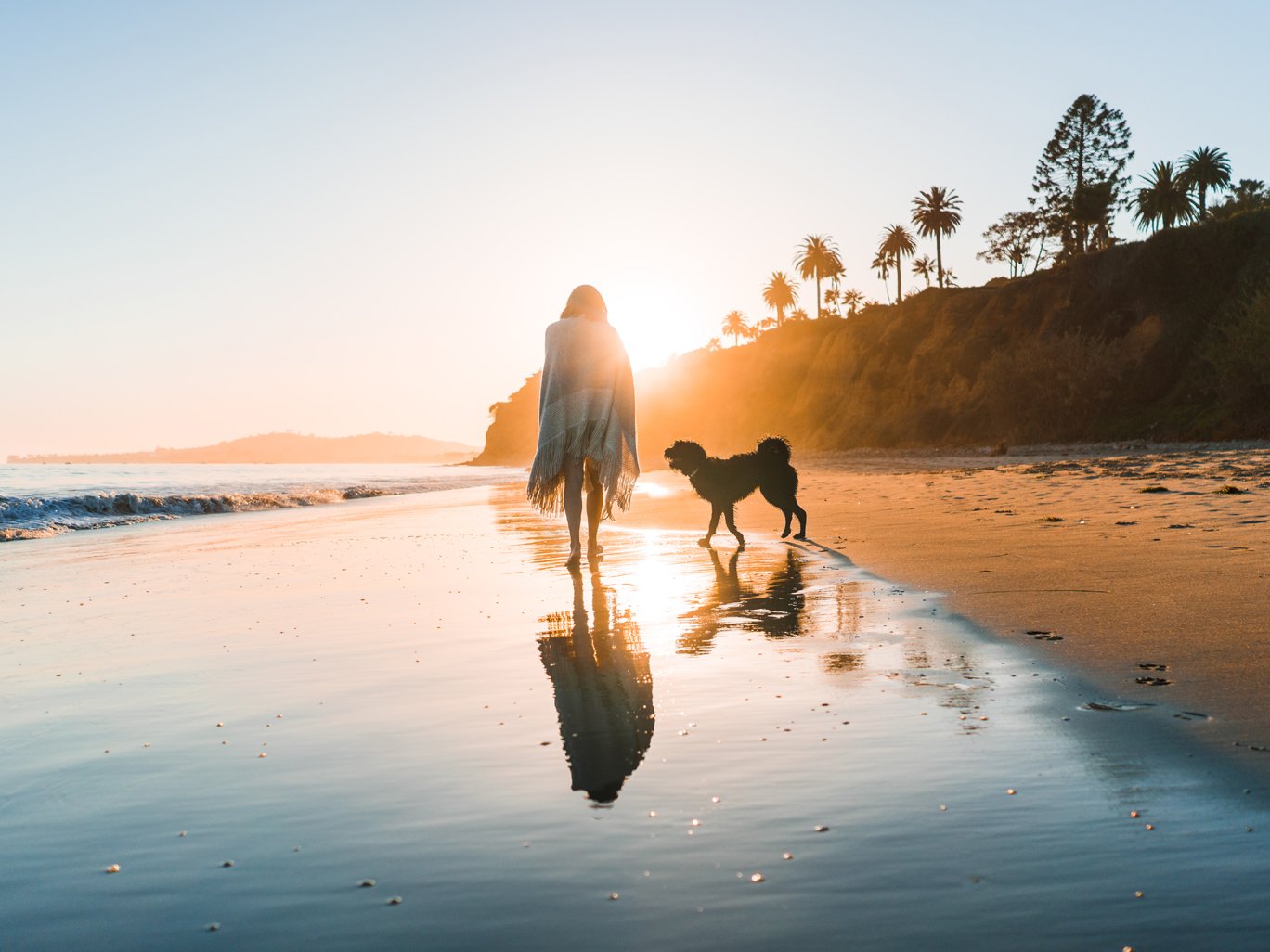 beach walk