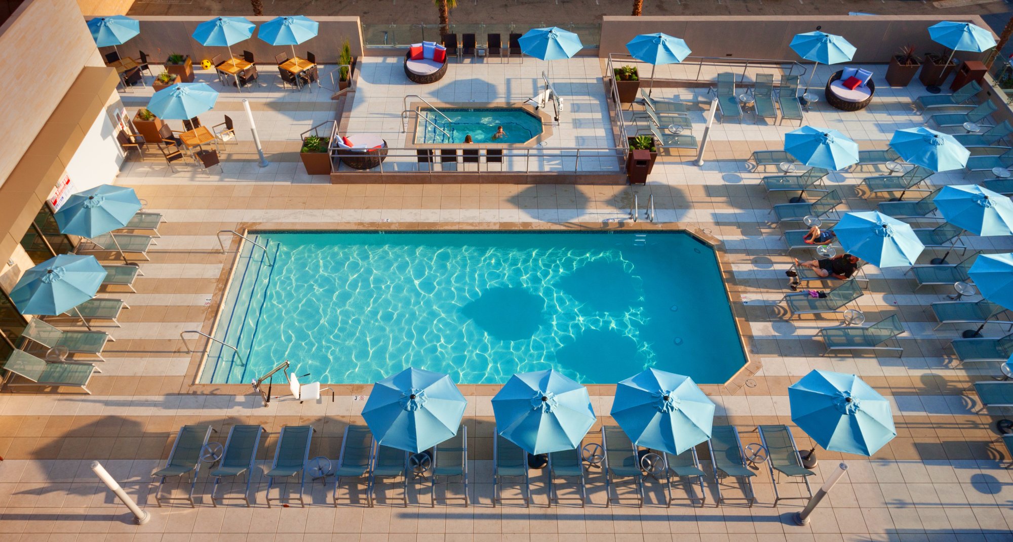 Hyatt House At Anaheim Resort Convention Center   Roof Top Pool 