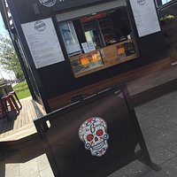 Cool funky pop up cafe!