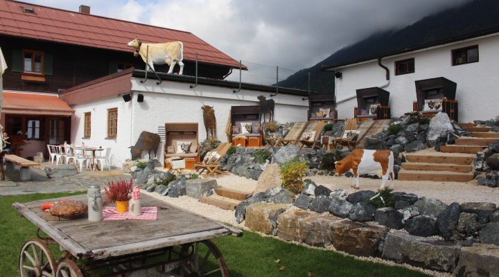 schönster Biergarten Oberstdorf