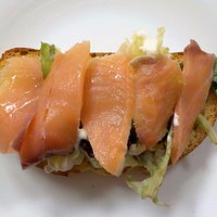Tosta de Salmón