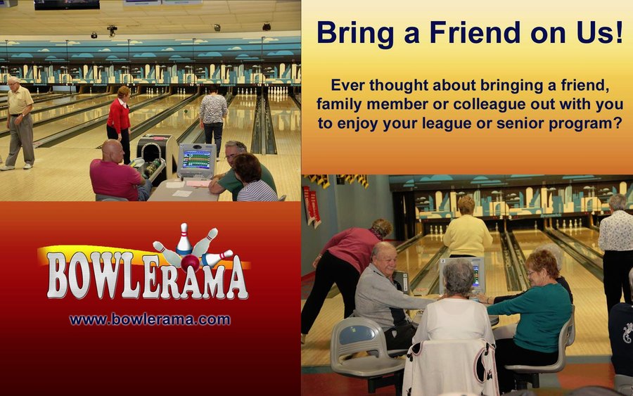 Bring a friend on us