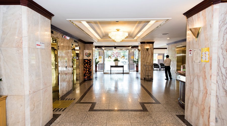 Lobby at the Emperor Hotel